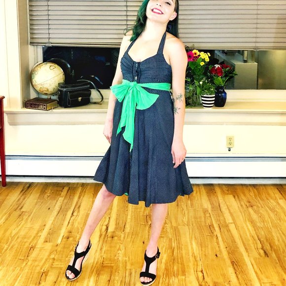 Anthropology 1959 Retro Button Down Dress - Picture 1 of 15